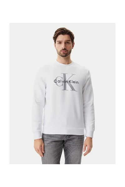 Calvin Klein LS MONOLOGO FLEECE C_L