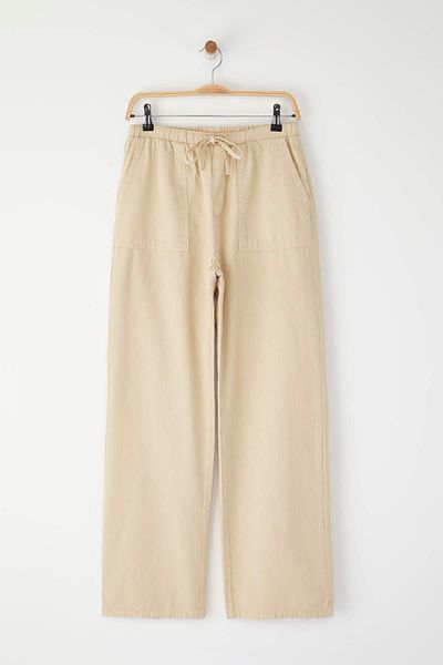 Trendyol Collection Stone Waist Elastic High Waist Wide Leg Jeans Twoss25Je00303