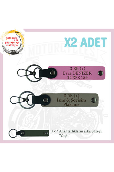 Miaju Exclusive for Biker Rider, Name Plate and 0 Rh (+) Blood Group Letterin...