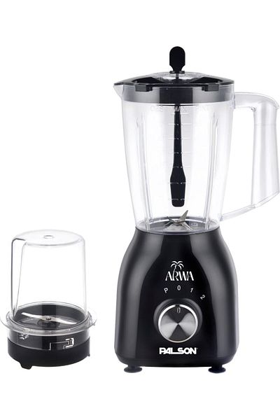PALSON Table Blender with Grinder 2in1 - 400W Power, Two-Speed Settings, White