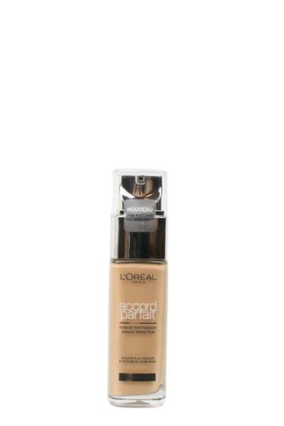 L'oreal Foundation Accord Parfait 3.5N Peach, 30 ml