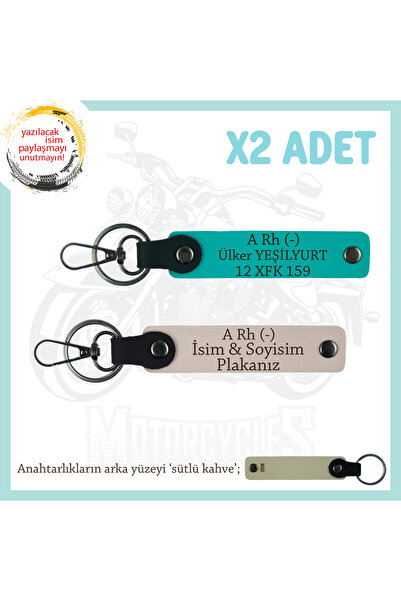 Asortishey x2 سلسلة مفاتيح، Pudra-K Turquoise-SK، هدية خاصة للزميل مع لوحة اس...