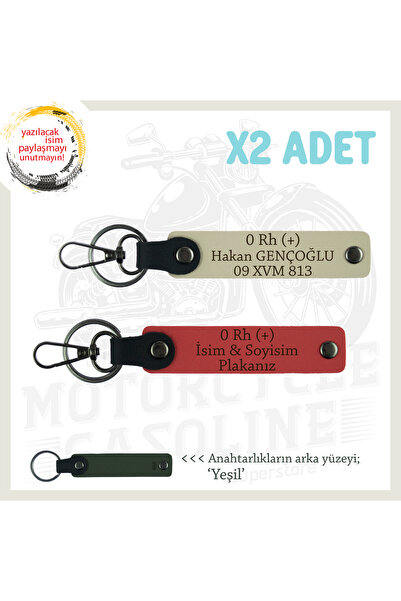 Miaju Special Name Plate for Speed ​​Lovers, 0 Rh (+) Blood Type Written Leat...