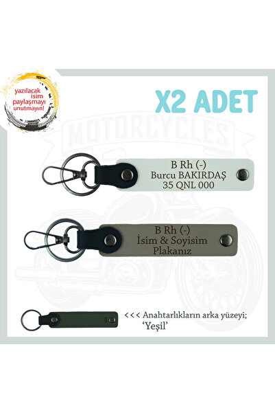 Miaju Exclusive for Biker Stile, Name Plate and B Rh (-) Blood Group Written ...