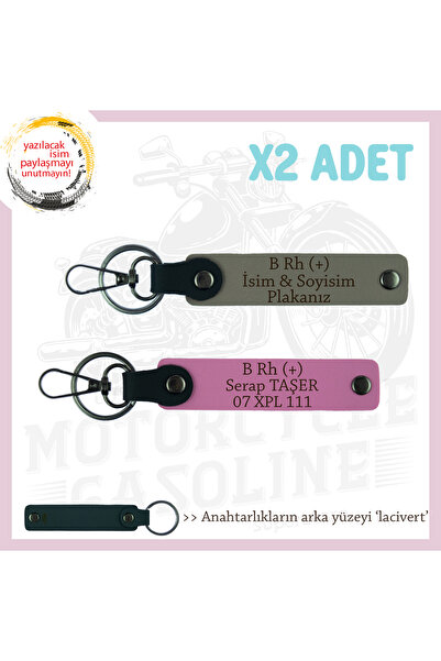 Miaju Exclusive for Biker Rider, Name Plate and B Rh (+) Blood Group Letterin...