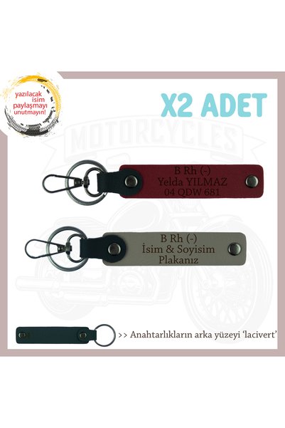 Asortishey Name Plate and B Rh (-) Blood Group X2 Keychain Set Gift, Ash Gray...