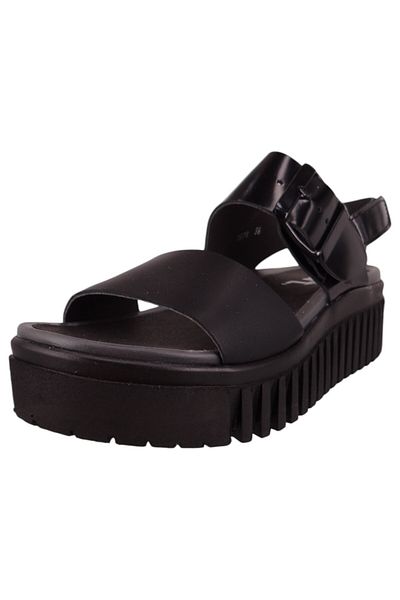 ART Damen Komfort Sandalen Brighton 1578 Schwarz Black Leder Mit Softlight Fußbett
