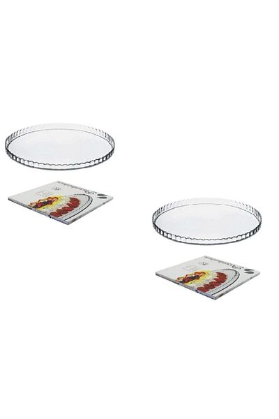 Paşabahçe 10345 Plate Presentation & Serving Plate 2 Pieces Large Size Fma109871