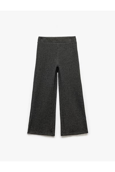 Koton New Season Elastic Waist Viscose Blended Basic Leggings