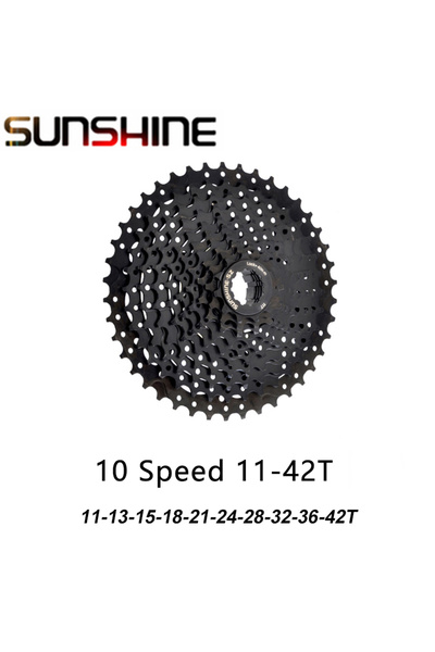 Choice1 كاسيت SUNSHINE Black 10S 11-42T 8S 9S 10S 11S 12S دراجة جبلية دراجة ط...