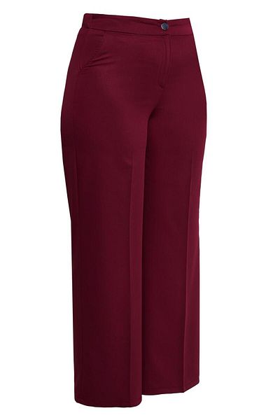 Alvina High Waist Large Size Trousers - 70738