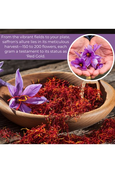 AWAFI MILL Iranian Saffron - Pack of 1 gram