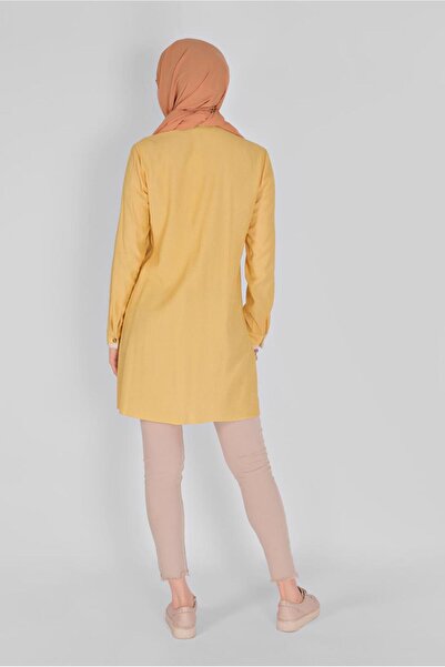 Alvina Size Button Tunic 41565