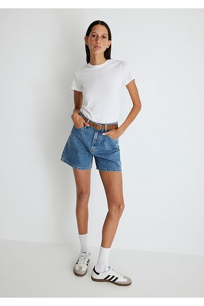 Mavi Indigoblaue Jeansshorts Verna 90 -1410059-87081