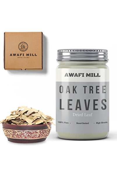 AWAFI MILL أوراق البلوط - زجاجة 100 جرام / 3.5 أونصة
