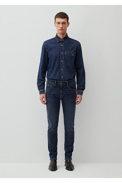 Mavi Ανδρικό μαύρο τζιν Jake Blue Indigo - M 0042287860