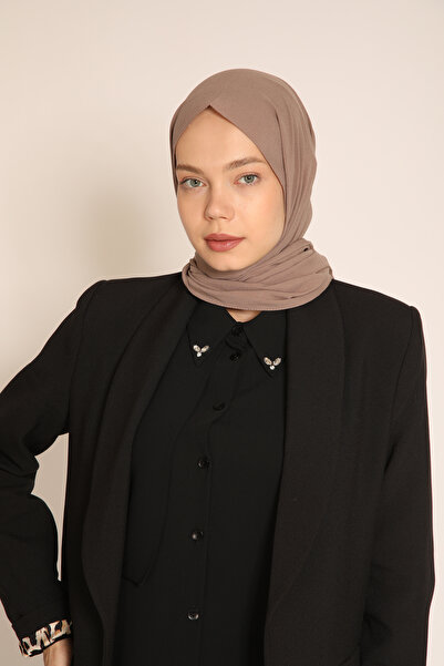 BERCHEM SCARF Akel Vizon Rengi Şal – Zamansız Şıklığın Adresi