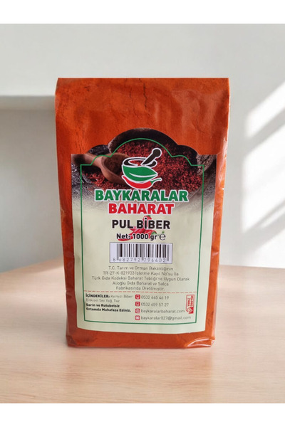 BAYKARALAR Toz Biber (ACI) 1 Kg