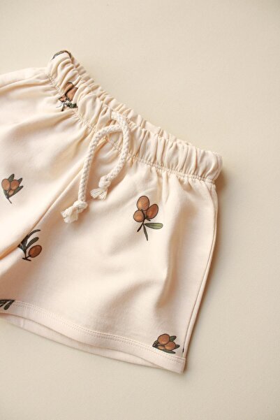 Oh La La Koala For Little Ones Zeytin Baskılı Bağcıklı Şort