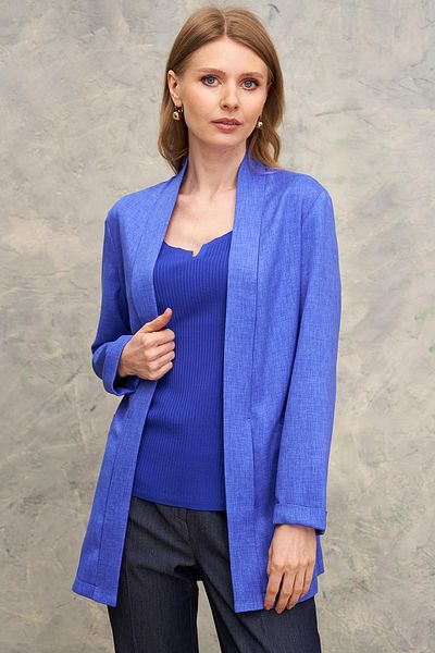 Journey Shawl Collar-Band Fleto, Belt Detailed Jacket