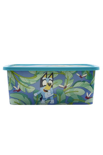 bluey Toy storage box, 15x38.7x28.7 cm, 13 l, Blue, Bluey