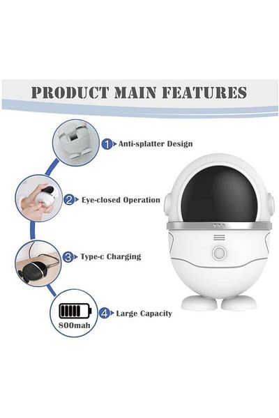 fulina Nail Trimmer, Electric, Nail Clippers and File 2 in 1, Sharp and Durable, Suitable for Nail Care