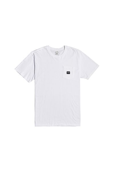 BİLLABONG Billabong Billabong Stacked Men's White T-Shirt Men's T-Shirt U1Ss98