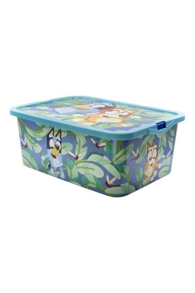 bluey Toy storage box, 15x38.7x28.7 cm, 13 l, Blue, Bluey