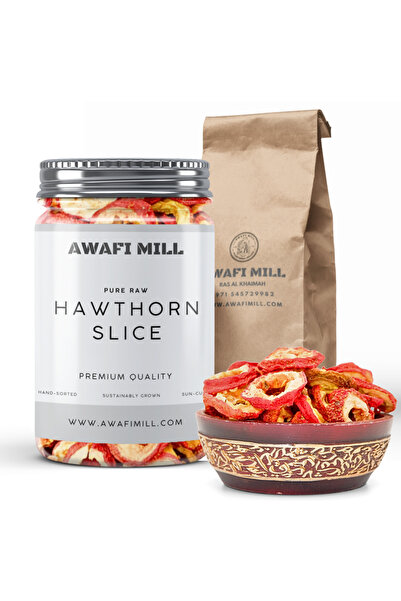 AWAFI MILL Hawthorn Slice - Bottle of 100 gram / 3.5 Oz