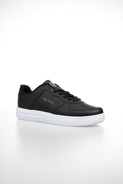 Pierre Cardin Casual Lace-Up Sneakers Women's Sneaker Black-White