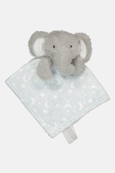 Snuggle Tots Toddlers Boy Elephant Blanket, Multicolor