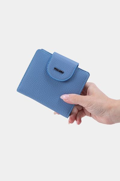 Grande 2818 Portofel de damă din piele naturală Flother Ice Blue
