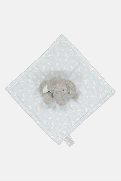 Snuggle Tots Toddlers Boy Elephant Blanket, Multicolor