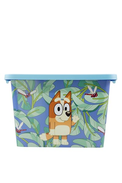 bluey Toy storage box, 28.7x18.5x19.2 cm, 7 l, Blue, Bluey