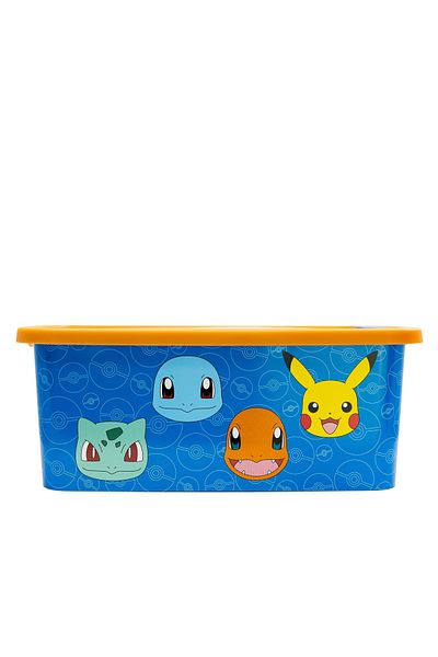 Pokemon Toy storage box, 15x38.7x28.7 cm, 13 liters, Blue, Pokemon Rock