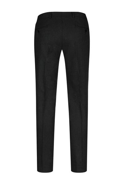 Hatemoğlu Antrasit Regular Fit Yandan Cepli Kumaş Pantolon