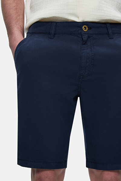 UCLA Ανδρικό σορτς VALOR Navy Blue Gabardine Κεντημένο Standard Fit