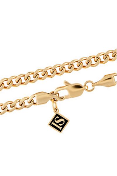 Iced Stuff lanț bărbătesc ŁAȚCUCH MIAMI CUBAN LINK 4MM auriu