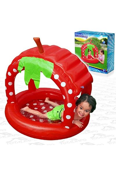 BESTWAY Bestway Tot Pool with Canopy 91X91CM 26-52387