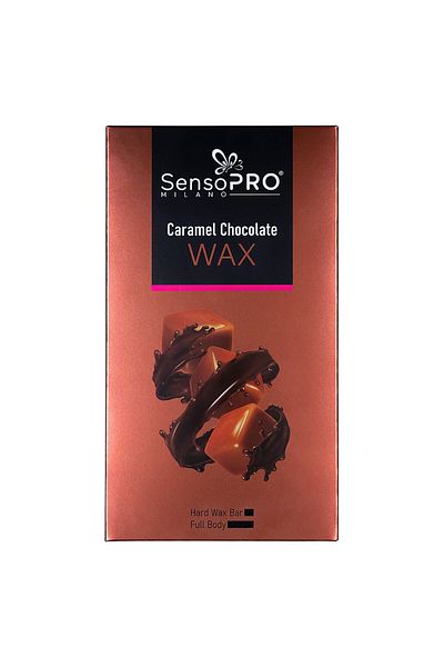 SensoPRO Milano Caramel Chocolate Elastic Hair Removal Wax, 400g