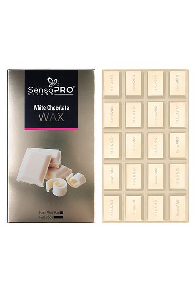 SensoPRO Milano White Chocolate Elastic Hair Removal Wax, 400g