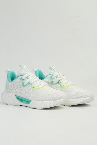 Pierre Cardin Imported Comfort Sole Lace-Up Casual Sports Shoes Women's Sneaker White