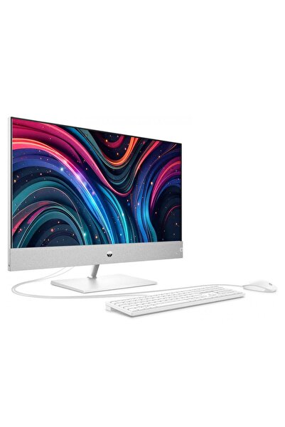 HP Pavilion 27-CA0101NG 9E700TT003 Ryzen7 5700U 64GB 1TBSSD 27" QHD W11H All In One Bilgisayar