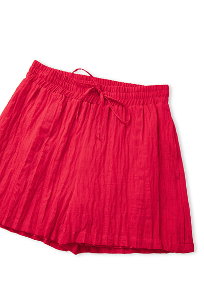 İpekyol Kırışık efektli elastik bel şort