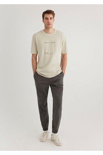 Mavi Μπεζ T-Shirt Loose Fit / Loose Relaxed Fit 0612553 -70322