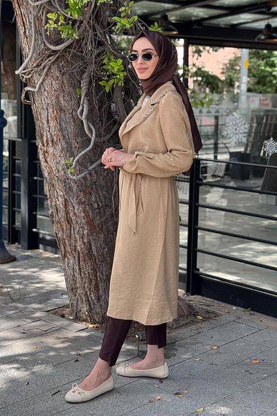 Moodbasic Trench Mb25.73 Beige
