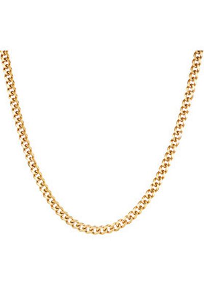 Iced Stuff lanț bărbătesc ŁAȚCUCH MIAMI CUBAN LINK 4MM auriu