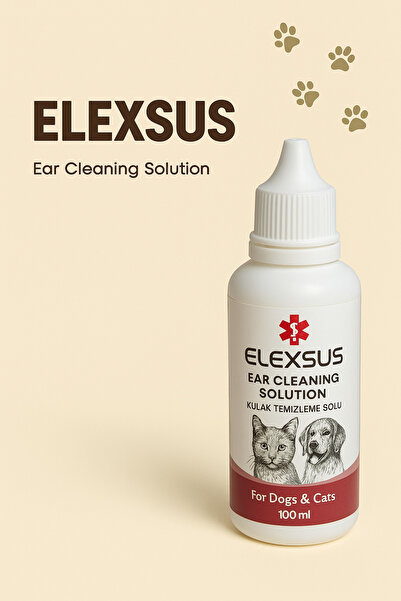 Elexsus Ear Clean Pet Kulak Temizleyici – 50ml, Hassas Bakım Ve Temizlik