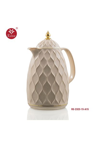 Rose RS-2323 - A distinctive patterned tea and coffee thermos set consisting of two rose thermoses, one with a capacity of one and a half liters of coffee and one and a half liters of tea.
