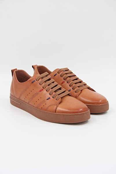 Pierre Cardin Daily Comfortable Lace-Up Casual Shoes Brown